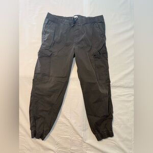Sonoma Men's Dark Grey Cargo Jogger Pants